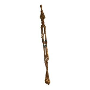 Vintage 70's Long Macrame Plant Hanger